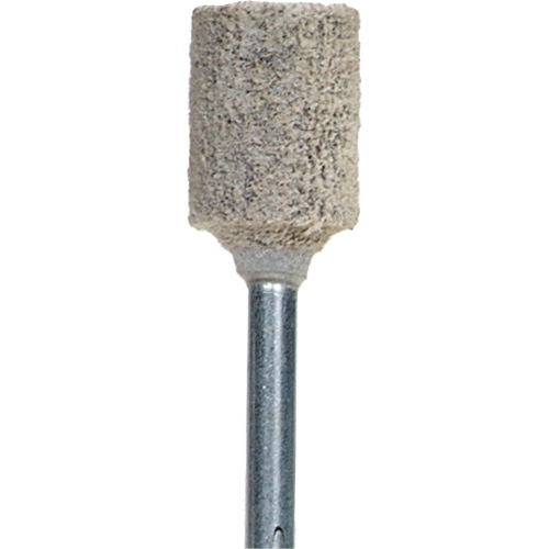 Cotton Fiber Mounted Point, A0, Aluminum Oxide, 3/8" Dia., 1-1/2" L, 80 Grit Cam Industrial