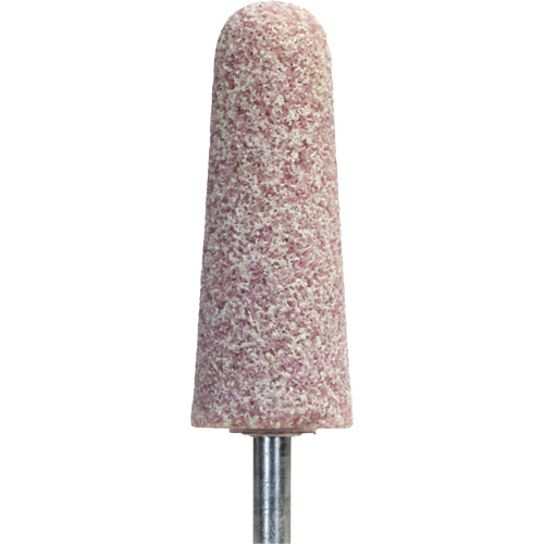Quantum 5NQM Vitrified Bond Mounted Point, 1" Dia., 36 Grit, Ceramic Alumina Cam Industrial