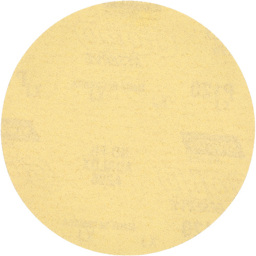 Disque H&L en papier Gold Reserve A296, dia 5", Grain P120, Oxyde d'aluminium Cam Industrial