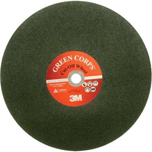 Meule &agrave; d&eacute;couper Green Corps, 16" x C&eacute;ramique, 20 000 Tr/min Cam Industrial