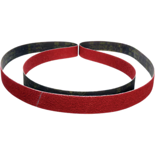 Courroie abrasive Cubitron II 984F, 2" la x 15-5/8" lo, C&eacute;ramique, Grain 36+ Cam Industrial