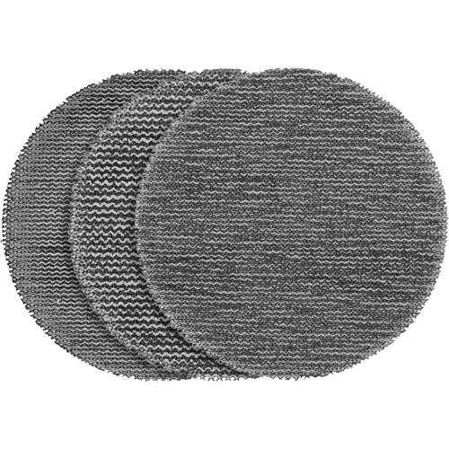 Mesh Sanding Discs with PowerGrid Tear Resistant Mesh, 3" Dia., Assorted Grit, Aluminum Oxide Cam Industrial
