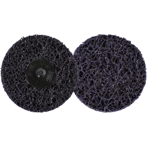 Scotch-Brite Roloc Clean and Strip XT Pro Disc XO-DR, 3" Dia., Extra Coarse Grit, Silicon Carbide Cam Industrial