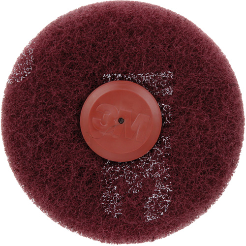 Scotch-Brite Roloc Plus General Purpose Scuffing Wheel, 4" Dia. Cam Industrial