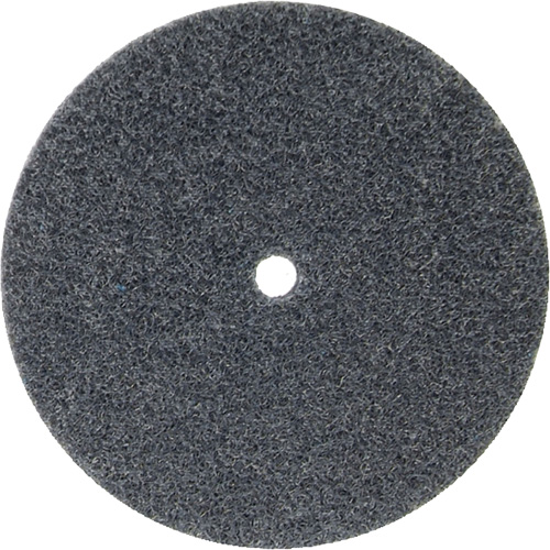 Disque unifi&eacute; non tiss&eacute; Bear-Tex, 3" x 1/4", Arbre de 1/4", Grain de Fin, Carbure de silicium Cam Industrial