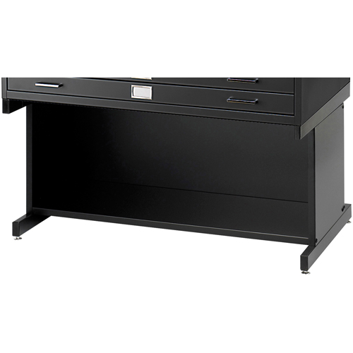 High Base for Steel Plan File Cabinet Cam Industrial