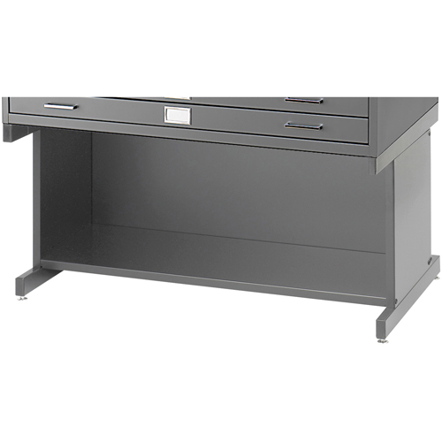 High Base for Steel Plan File Cabinet Cam Industrial