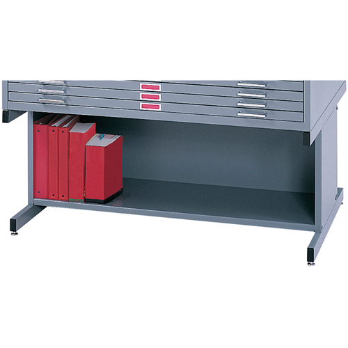 High Base for Steel Plan File Cabinet Cam Industrial