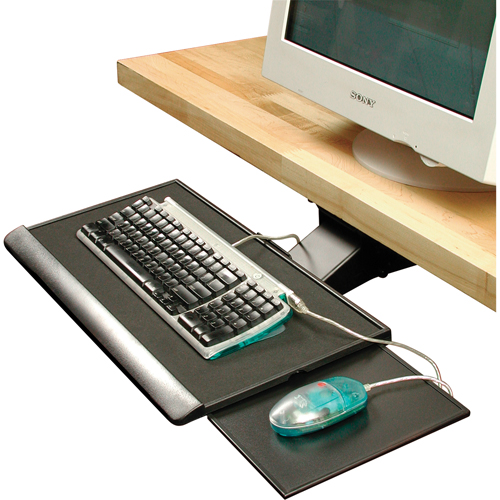 Heavy-Duty Articulating Keyboard Trays With Mouse Platform Cam Industrial