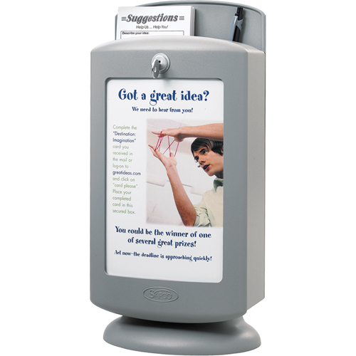 Customizable Suggestion Box Cam Industrial