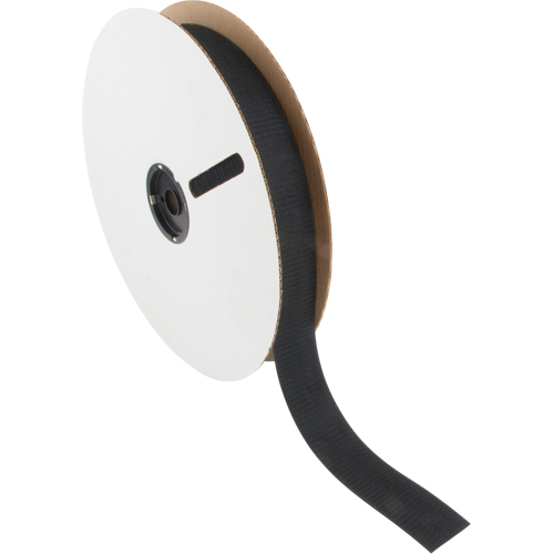 Bande d'attaches, Crochet, 50 vg x 2", Cousu, Noir Cam Industrial