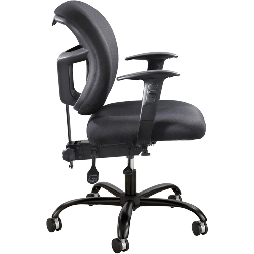 Chaises de travail pour usage intensif 24/7 Alday, Nylon, Noir, Capacit&eacute; 500 lb Cam Industrial
