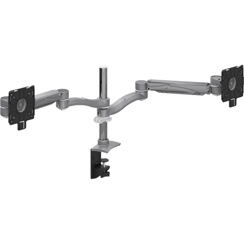 Bras de support pour &eacute;cran double &agrave; hauteur ajustable Cam Industrial