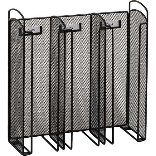 Organisateur Onyx pour verres et couvercles Cam Industrial