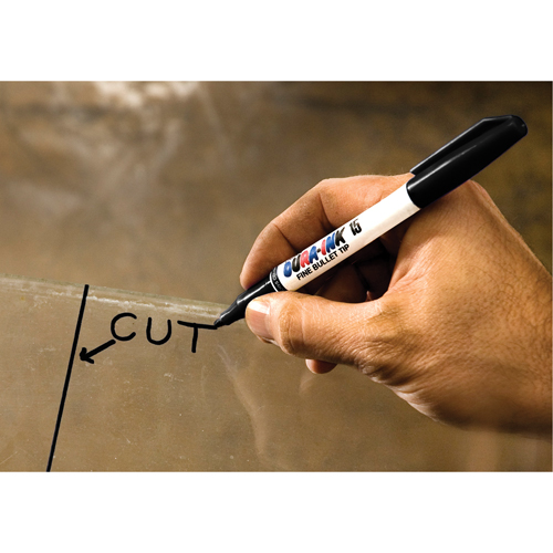 Marqueur permanent Dura-Ink no 15, Fin, Argent Cam Industrial