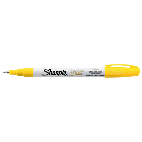 Paint Marker, Ultra Fine, Yellow Cam Industrial