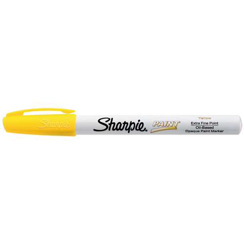 Paint Marker, Ultra Fine, Yellow Cam Industrial