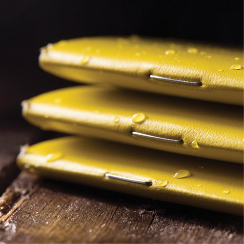 Carnet tout temps, Couverture souple, Jaune, 48 Pages, 4-5/8" , 7"  Cam Industrial