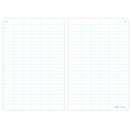 Carnet de notes, Couverture souple, Jaune, 48 Pages, 4-5/8" , 7"  Cam Industrial