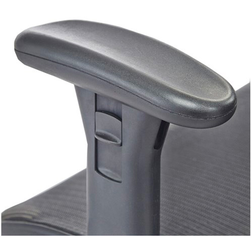 Chaise &eacute;conomique pour personnes de taille forte ou grandes, Mailles, Noir, Capacit&eacute; 450 lb Cam Industrial