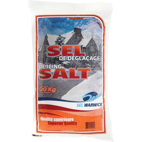 Sel fondant &agrave; glace, 44,1 lb (20 kg), Sac, -10°C (14°F) Cam Industrial