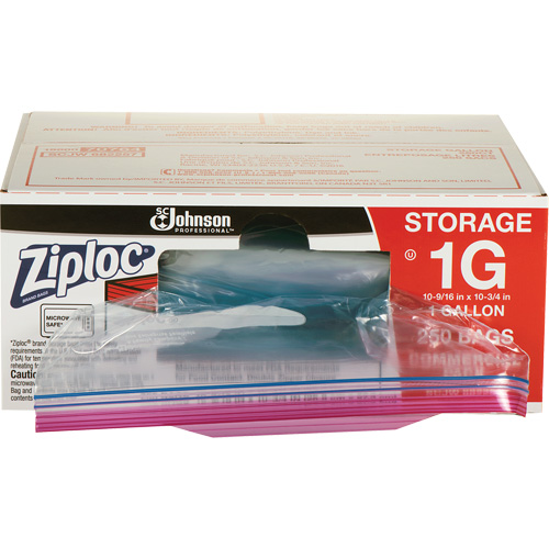 Ziploc&reg; Double Zip Food Storage Bags Cam Industrial