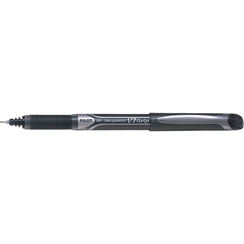 Hi-Tecpoint Grip Pen, Black, 0.7 mm Cam Industrial