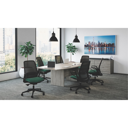 Newland Boat-Shaped Conference Table Cam Industrial