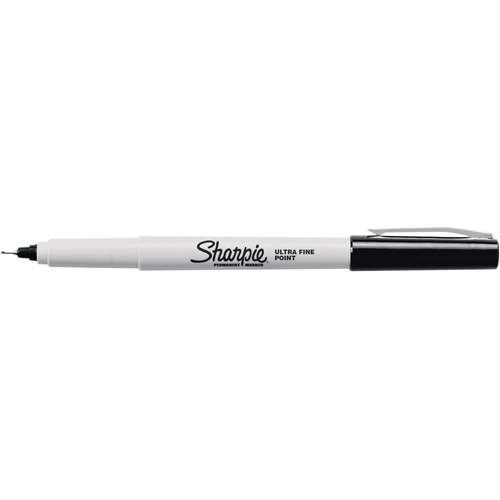 Pro Industrial Marker, Black, Ultra Fine Tip Cam Industrial