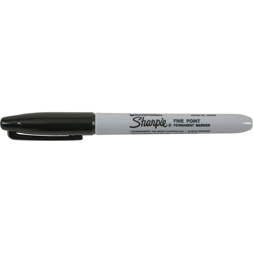 Permanent Markers - #15, Fine, Black Cam Industrial