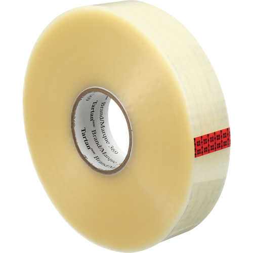 Ruban d'emballage Tartan 369, Adh&eacute;sif Acrylique, 1,6 mil, 48 mm (1-22/25") x 914 m (2998') Cam Industrial