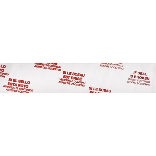 Scotch&reg; 3771 Box Sealing Tape with Message, Hot Melt Adhesive, 2 mils, 48 mm (1-22/25") x 100 m (328') Cam Industrial