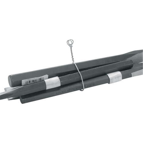 Attaches en fil m&eacute;tallique &agrave; œillet double Cam Industrial