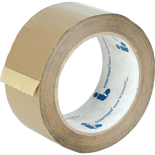 Ruban d'emballage, Adh&eacute;sif Thermofusible, 1,6 mil, 48 mm (1-22/25") x 100 m (328') Cam Industrial