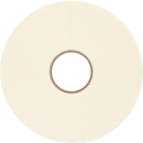 Double Coated Polyethylene Foam Tape 4466, 12.7 mm (1/2") W, 62 mils, Polyethylene Cam Industrial