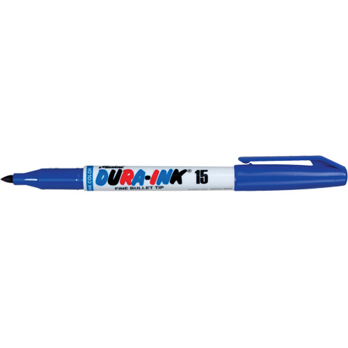 Dura-Ink&reg; Markers - #15, Fine, Blue Cam Industrial