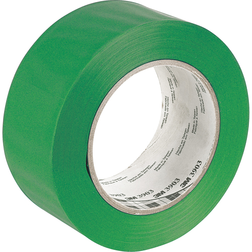 3903 Vinyl Duct Tape, 50 mm (2") W x 45.5 m (149.25') L, 6.3 mils, Green Cam Industrial