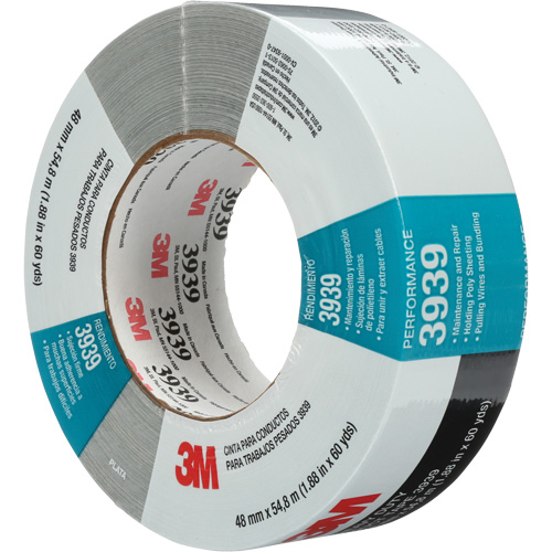 Ruban adh&eacute;sif 3939, 9 mils, Argent, 48 mm (2") x 55 m (180') Cam Industrial