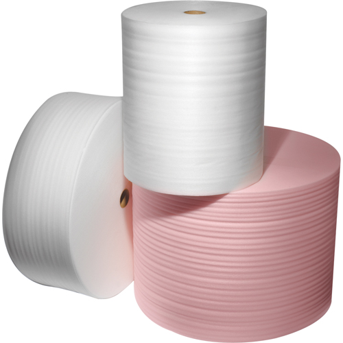 Rouleau de mousse Air Foam, R&eacute;gulier, &eacute;paisseur 1/8", 18" la x 550' lo Cam Industrial