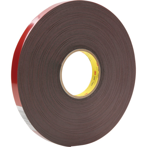 Ruban VHB, 33 m (108') lo x 24 mm (1") la, 1,1 mil, Acrylique Cam Industrial