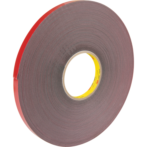 VHB Tape, 32.9 m (108') L x 12.7 mm (1/2") W, 40 mils, Acrylic Cam Industrial