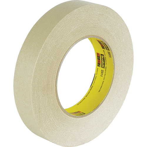 Scotch&reg; Performance 231 Masking Tape, 48 mm (2") x 55 m (180'), Tan Cam Industrial