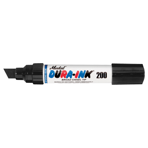 Dura-Ink&reg; - #200 Marker, Chisel, Black Cam Industrial