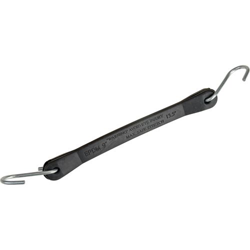 Rubber Tie Down, 9" Cam Industrial