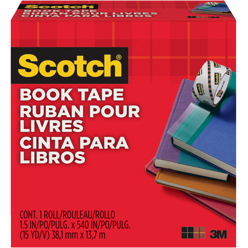 Ruban pour la r&eacute;paration de livres Scotch Cam Industrial
