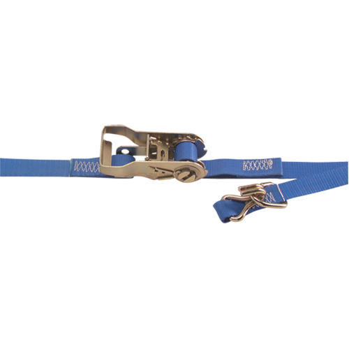 Heavy-Duty Utility Straps, Ratchet, 1" W x 16' L, 835 lbs. (380 kg) WLL Cam Industrial
