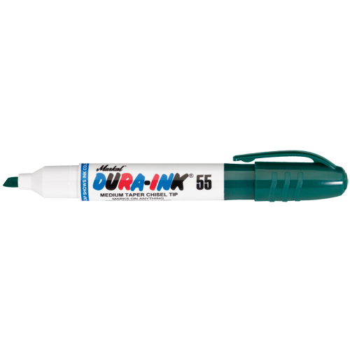 Dura-Ink&reg; 55 Marker, Chisel, Green Cam Industrial