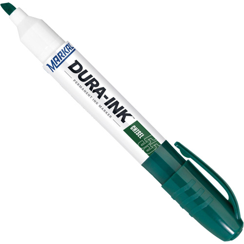 Marqueur Dura-Ink 55, Vert, Pointe Ciseau Cam Industrial