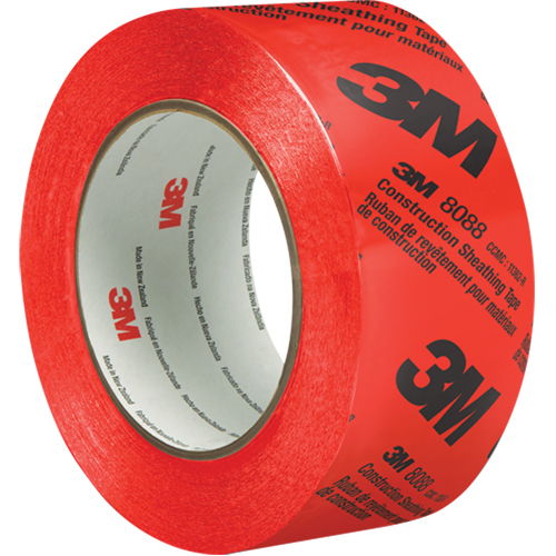 Ruban de rev&ecirc;tement pour la construction 8088, 60 mm (2-3/8") x 66 m (216'), Rouge Cam Industrial