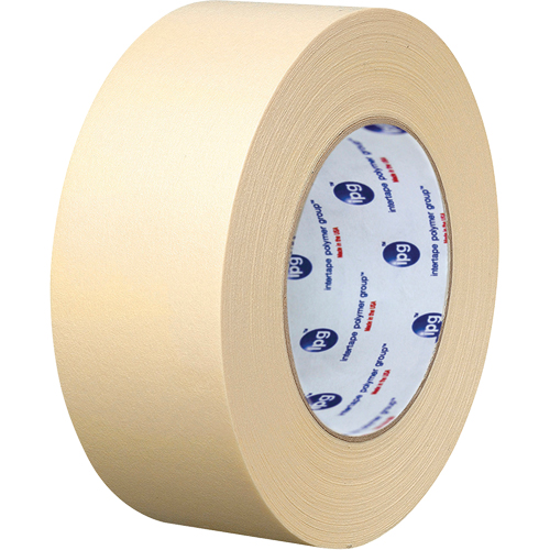 High Temperature Medium Grade Paper Masking Tape, 18 mm (3/4") x 55 m (180'), Beige Cam Industrial